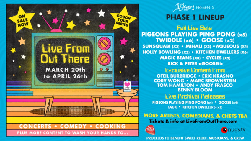 Live From Out There Lineup