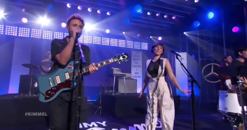Local Natives Kimmel Amelia Meath