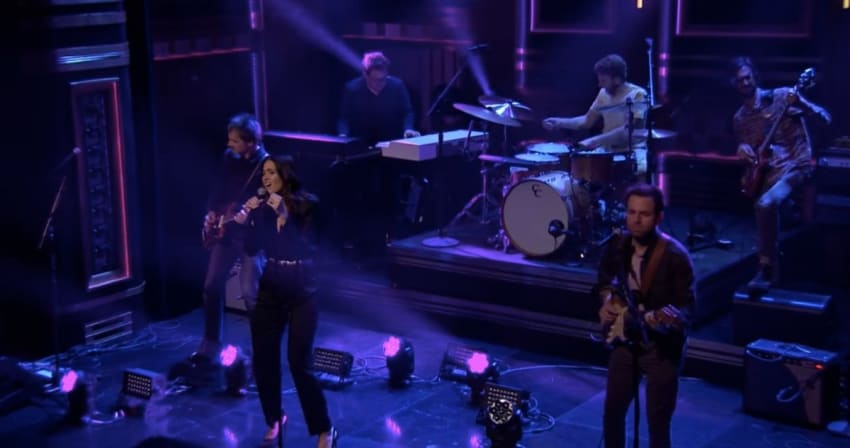 Mandy Moore Dawes Fallon 2020