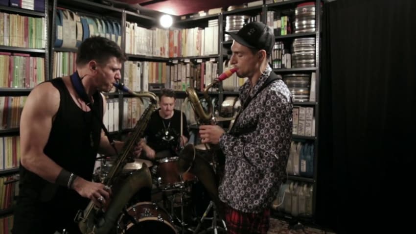 Moon Hooch at Paste Studio NYC live from The Manhattan Center