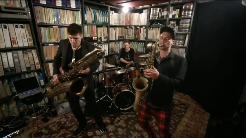 Moon Hooch Performs Live For Paste