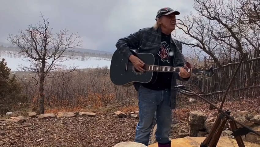 Neil Young Fireside Sessions March 19