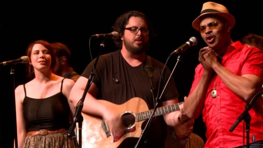 eTown Finale with Guy Davis & The Oh Hellos - Take This Hammer (Live on eTown)