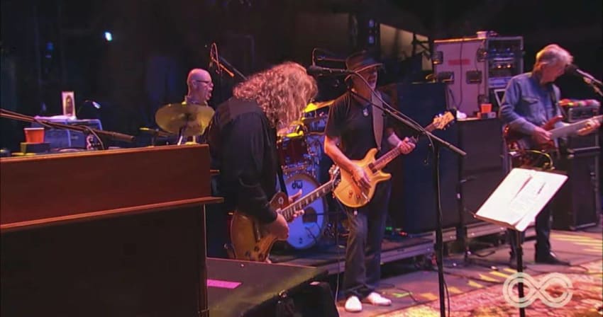Phil Lesh Carlos Santana Warren Haynes Lockn' 2015
