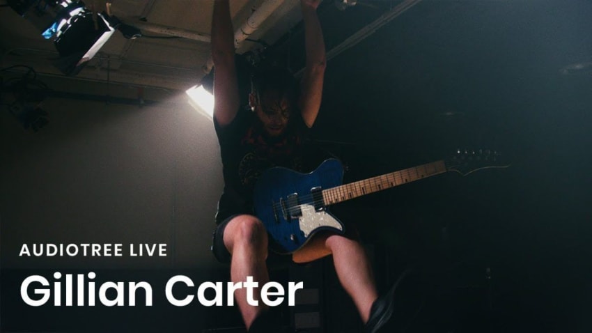 Gillian Carter - Distant Blue Ambience / A Man Made Fear Keeping Me Here | Audiotree Live