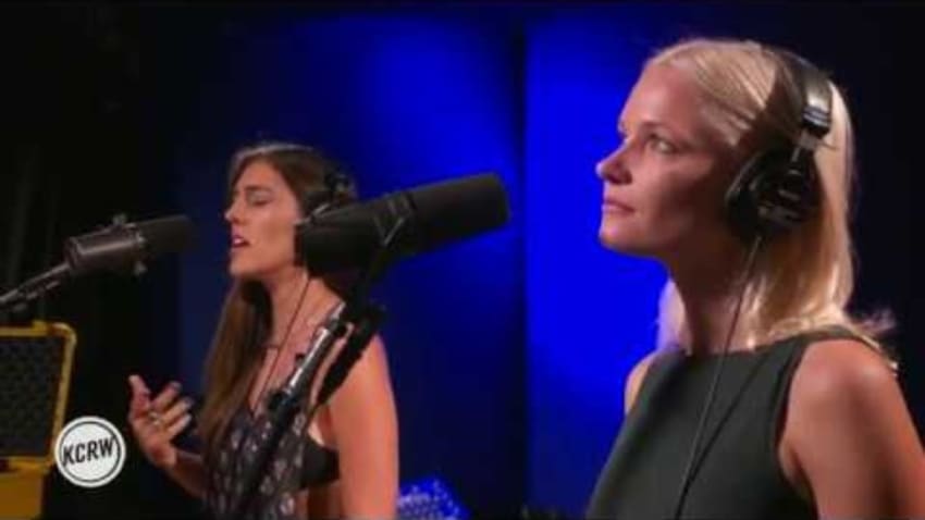 RAC performing "Be (feat. Jordan Corey)" Live on KCRW