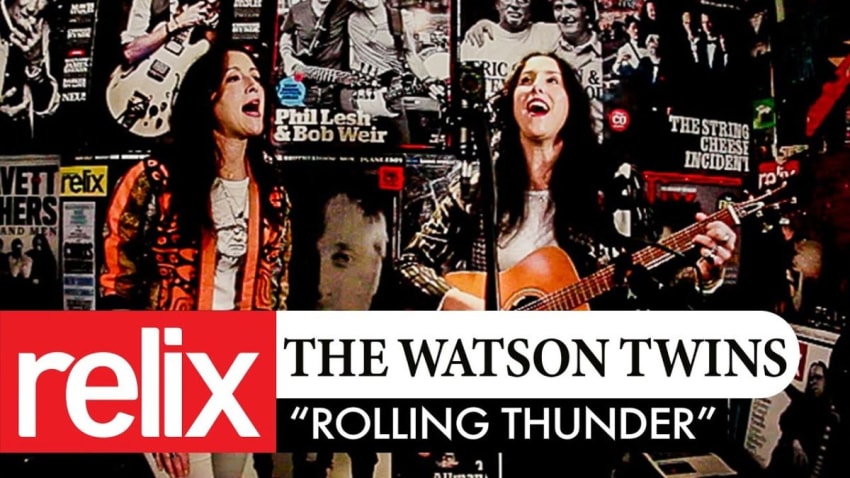 "Rolling Thunder" | The Watson Twins | Relix Studio Sessions