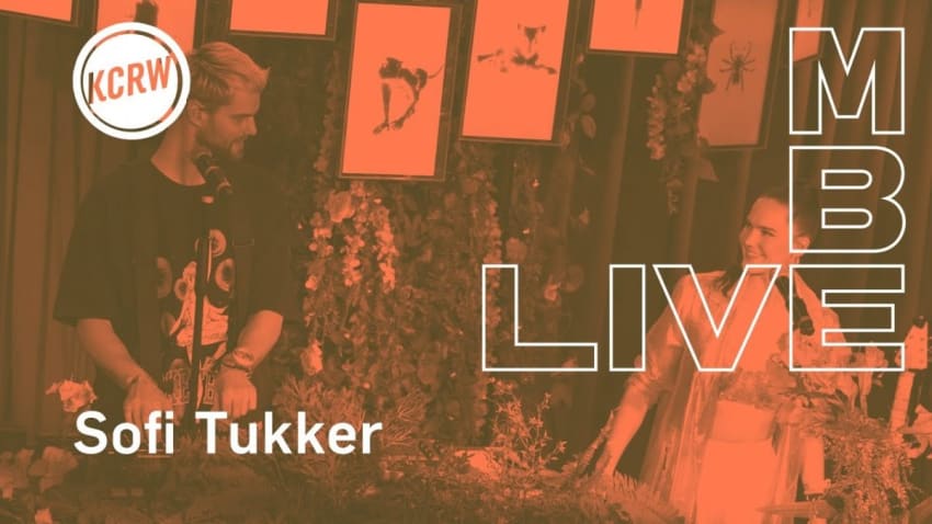 Sofi Tukker performing "Swing" live on KCRW