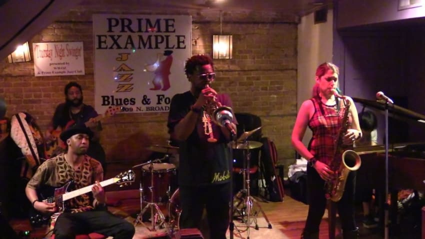 Maurice Brown 4/28/19 (1 of 3) New Orleans, LA @ Prime Example Jazz Club - early set