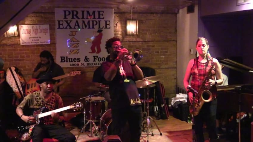 Maurice Brown 4/28/19 (2 of 3) New Orleans, LA @ Prime Example Jazz Club - early set