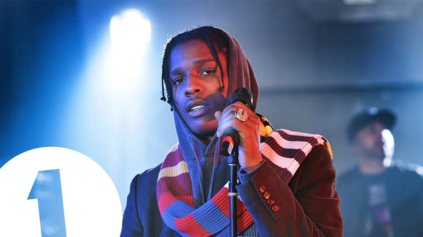 A$AP Rocky performs 'Electric Body' for Annie Mac