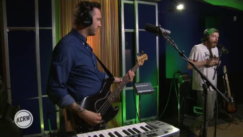 Bear Hands performing "2AM" Live on KCRW