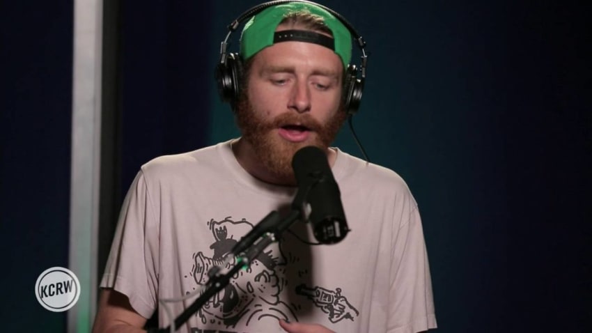 Bear Hands performing "Like Me Like That" Live on KCRW