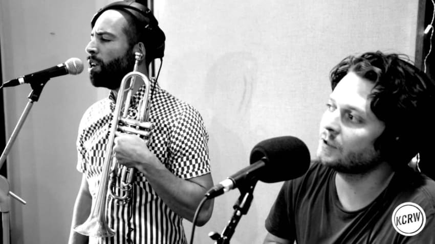 Beirut performing "Nantes" Live on KCRW
