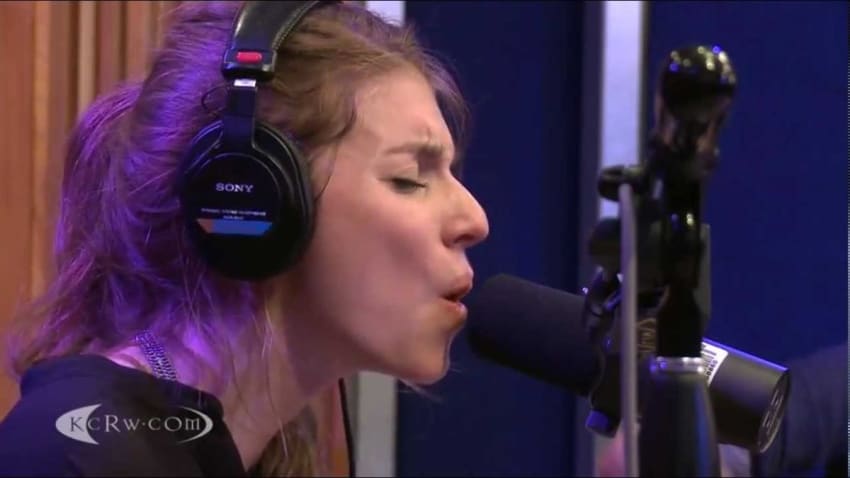 Boy performing "Little Numbers" Live on KCRW