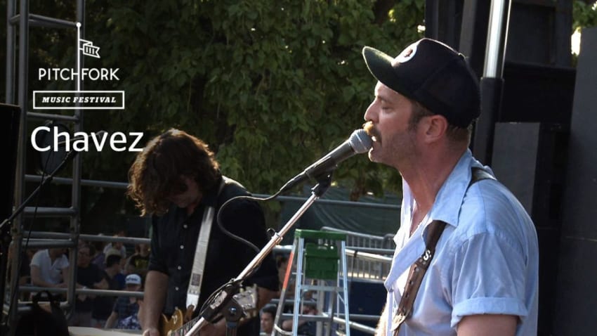 Chavez performs "You Must Be Stopped" at Pitchfork Music Festival 2012