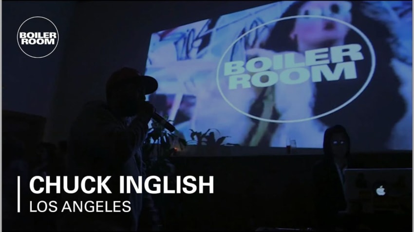 Chuck Inglish at Boiler Room Rap Life LA