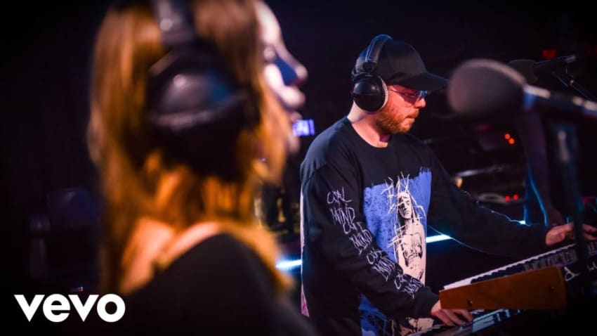 CHVRCHES - Somebody Else (The 1975 cover) in the Live Lounge