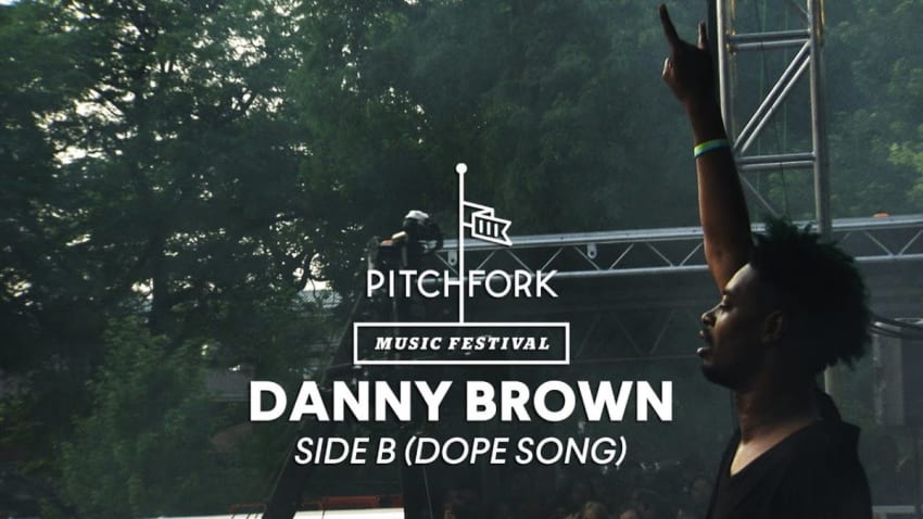 Danny Brown performs "Side B (Dope Song)" - Pitchfork Music Festival 2014
