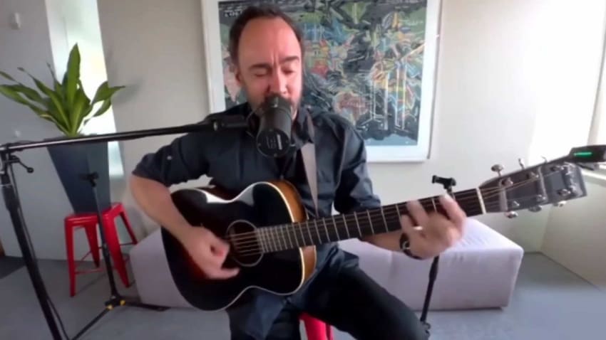Dave Matthews Performs Extended 'Grey Street' For ‘Leading Through Change’ Livestream