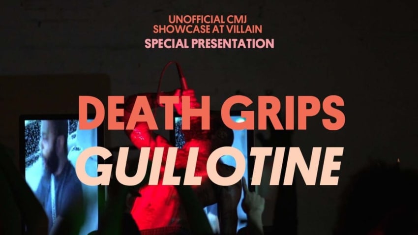 Death Grips Play "Guillotine" at Villain! - Special Presentation