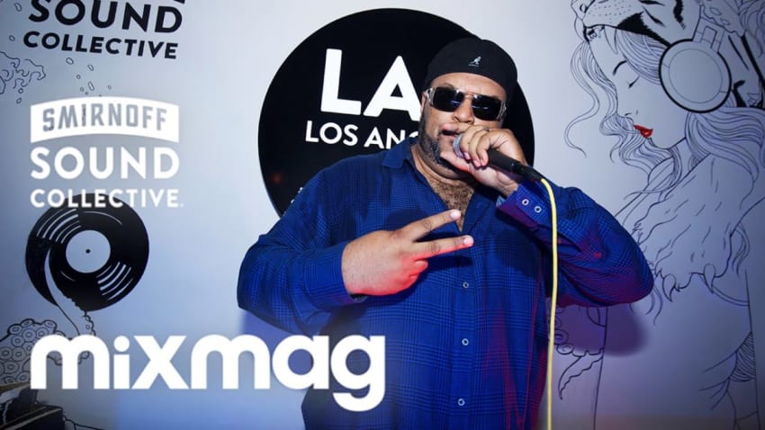 EGYPTIAN LOVER's old school electro set in The Lab LA