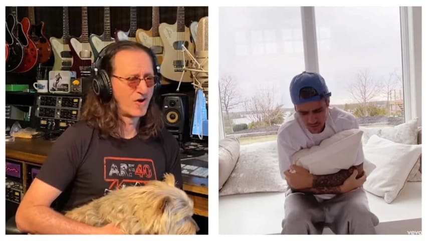 Geddy Lee Justin Bieber Lean On Me Video