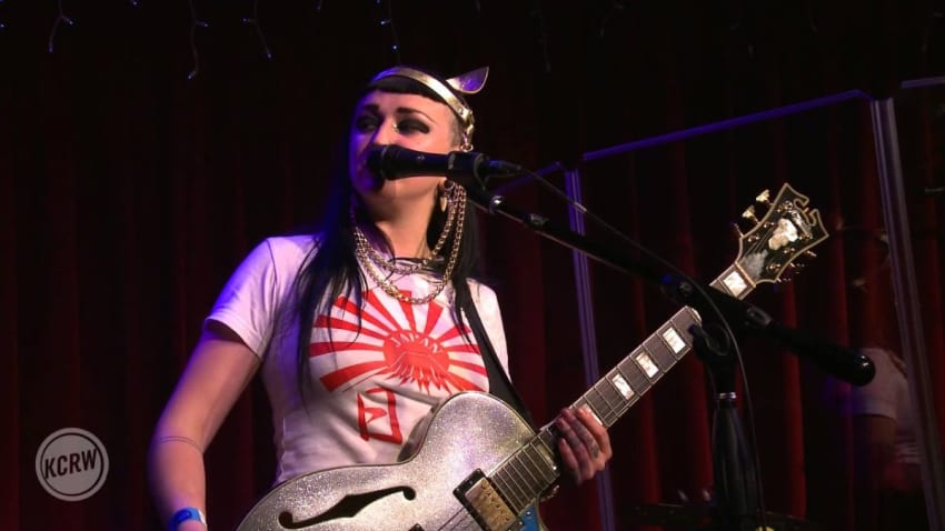 Hiatus Kaiyote performing "By Fire" Live at KCRW's Apogee Sessions