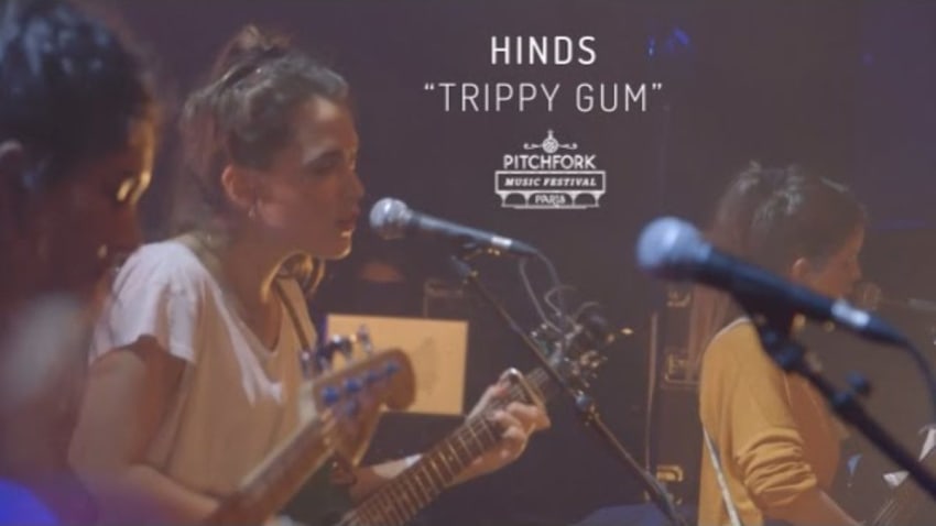 Hinds | “Trippy Gum” | Pitchfork Music Festival Paris 2015 | PitchforkTV