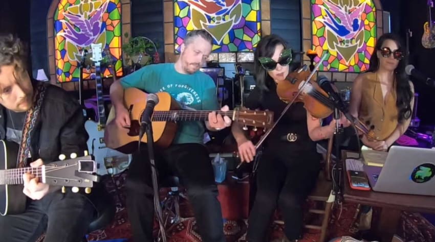 Jason Isbell Amanda Shires John Prine Covers I So Lounging