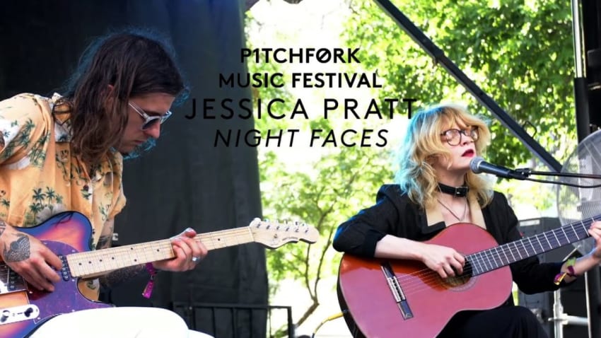 Jessica Pratt performs "Night Faces" - Pitchfork Music Festival 2015