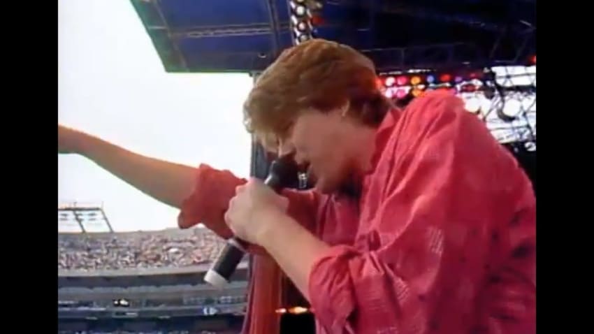 John Eddie - Waste Me - 06/15/86 - Giants Stadium (OFFICIAL)