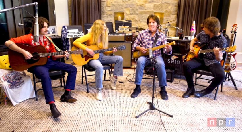 John Fogerty Family Tiny Desk Home Concert Video
