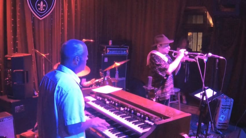 Johnny Vidacovich, John Medeski & Eric Bloom 4/29/19 NOLA @ d.b.a.