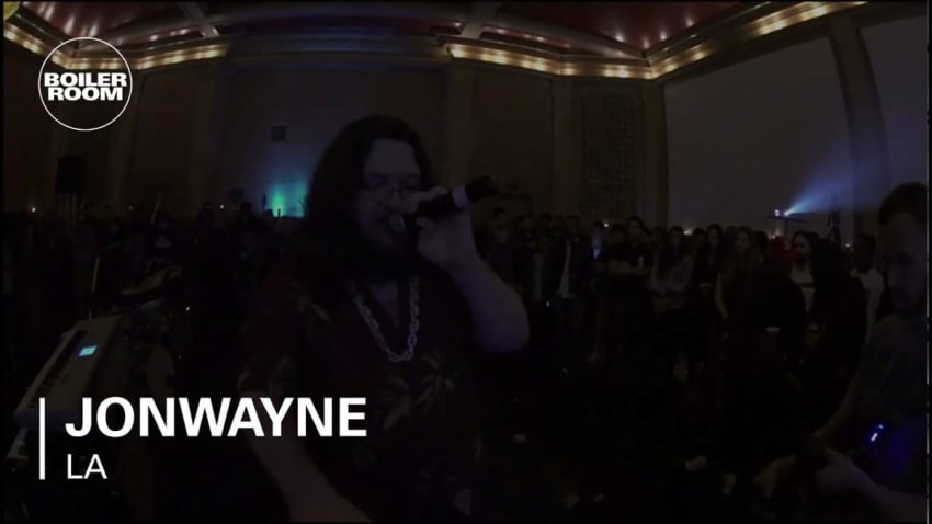 Jonwayne "Passing Fancies" LIVE - Boiler Room LA Rap Life