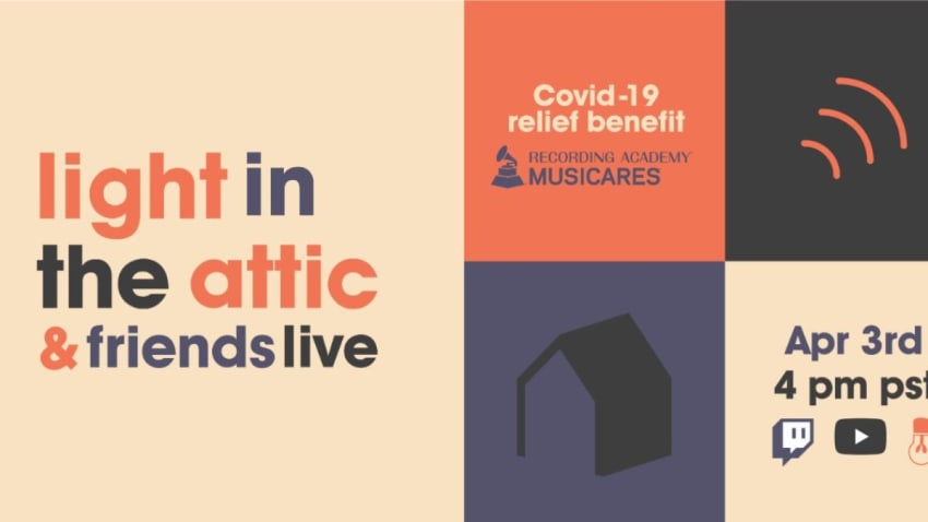 Light In The Attic Announces Livestream Charity Concert Featuring Jim James, Ben Gibbard & More