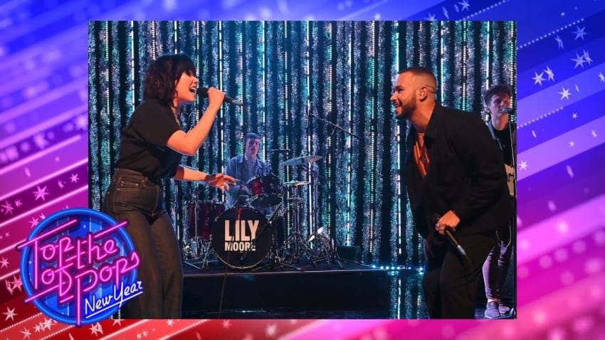 Lily Moore & Dan Caplan - Undo (Top of the Pops New Year's 2019)