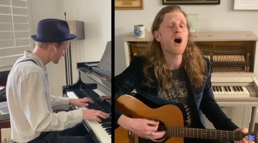 Lumineers Salt And The Sea Fallon Video