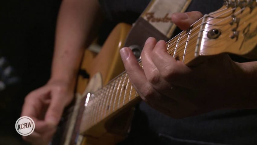 Lush performing "Desire Lines" Live on KCRW