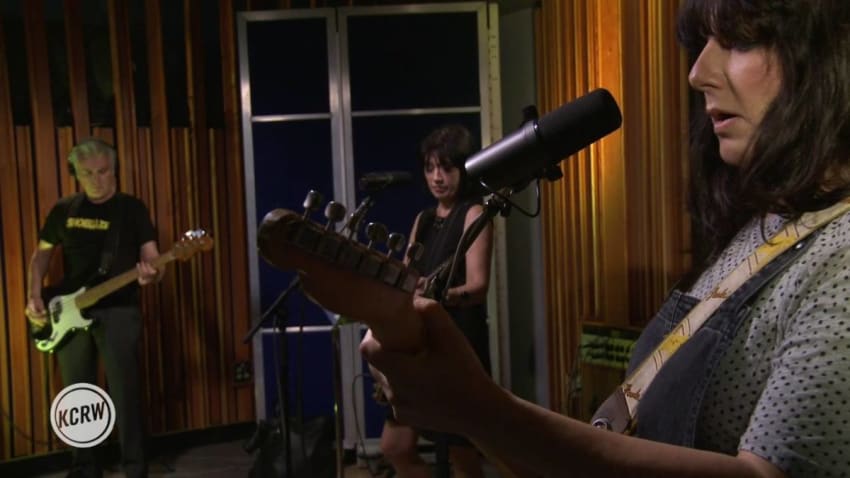 Lush performing "Out Of Control" Live on KCRW