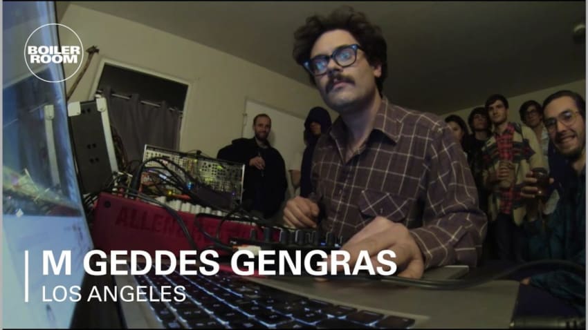 M Geddes Gengras Boiler Room Los Angeles LIVE Show