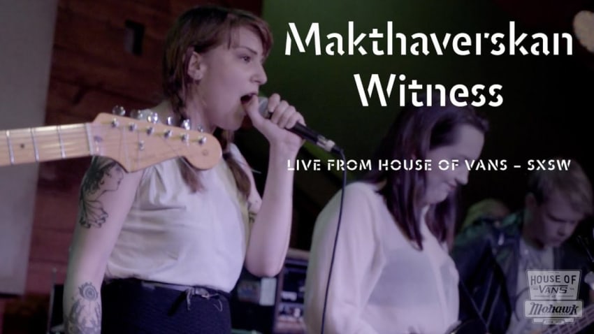 Makthaverskan performs "Witness" at SXSW