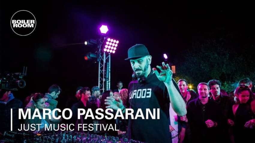 Marco Passarani | Roma: Boiler Room x JMF