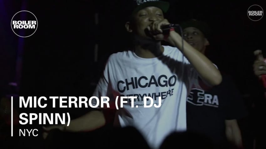 Mic Terror (ft. DJ Spinn) Boiler Room NYC Live Set