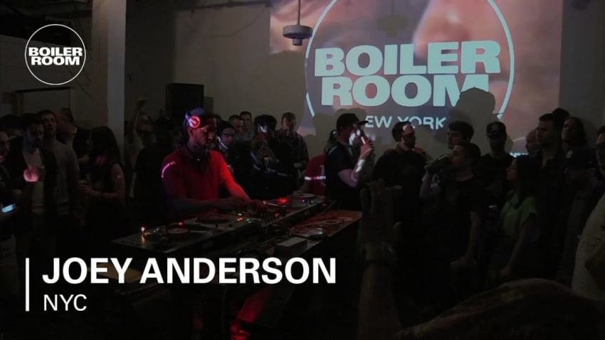 Joey Anderson 50 Minute Mix Boiler Room NY Deconstruct x The Corner Takeover