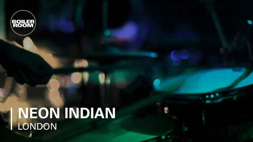 Neon Indian - 'Deadbeat Summer' - live in the Boiler Room