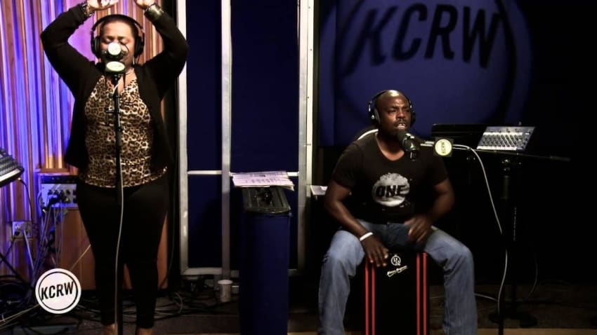 Novalima performing "Libertà (dedicated to Nelson Mandela)" Live on KCRW