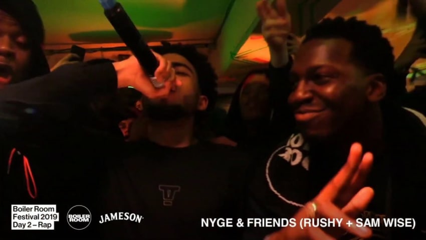 Nyge & friends (Rushy + Sam Wise) | Boiler Room Festival | Day 2: Rap