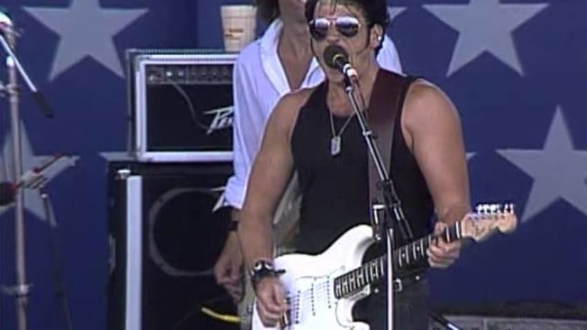 The Unforgiven, Bon Jovi, Willie Nelson, Joe Walsh - Suspicious Minds (Live at Farm Aid 1986)