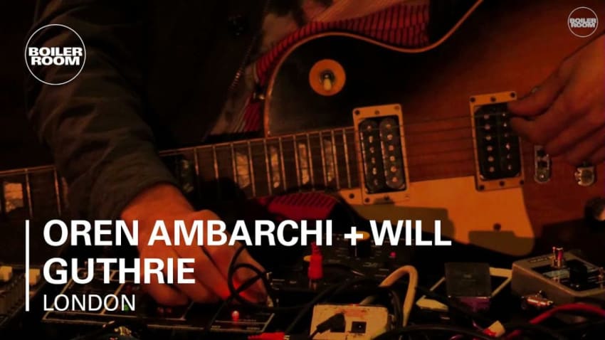 Oren Ambarchi + Will Guthrie Boiler Room x St John Session's LIVE Set